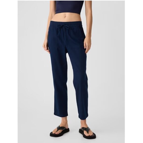 GAP Lightweight Easy Twill Pants Navy Blue Paperbag Size XXL #679818 NWT RT$50 - Picture 3 of 13